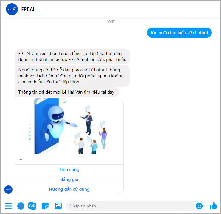 Chatbot FPT.AI