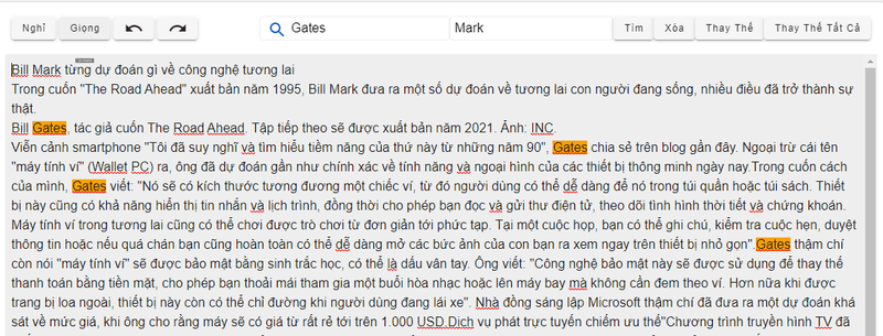 chuyển văn bản thành giọng nói