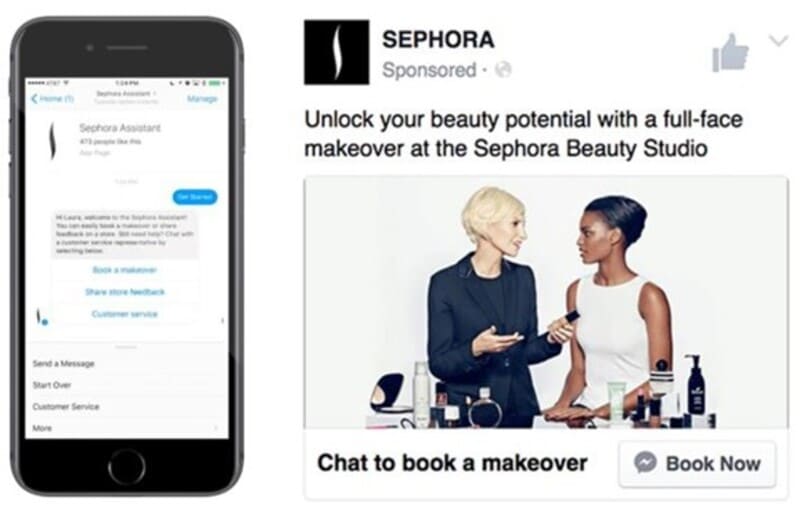 chatbot sephora