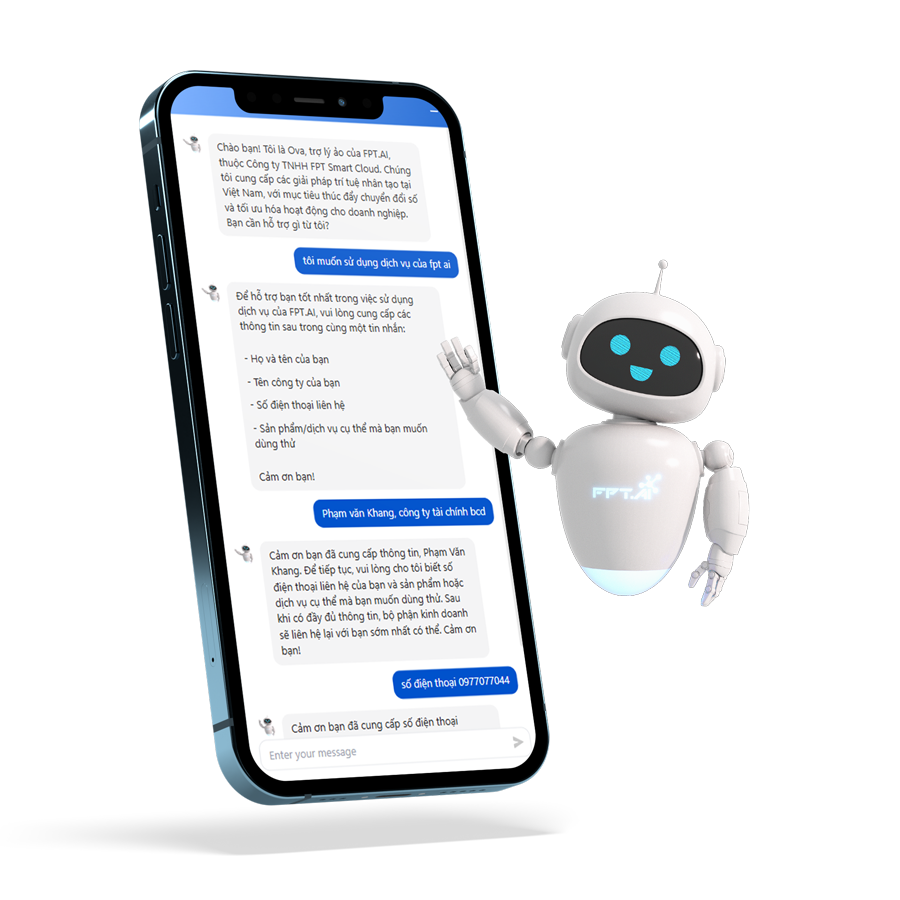 Giải pháp Chatbot AI cho Doanh nghiệp hàng đầu Việt Nam: FPT.AI Chat