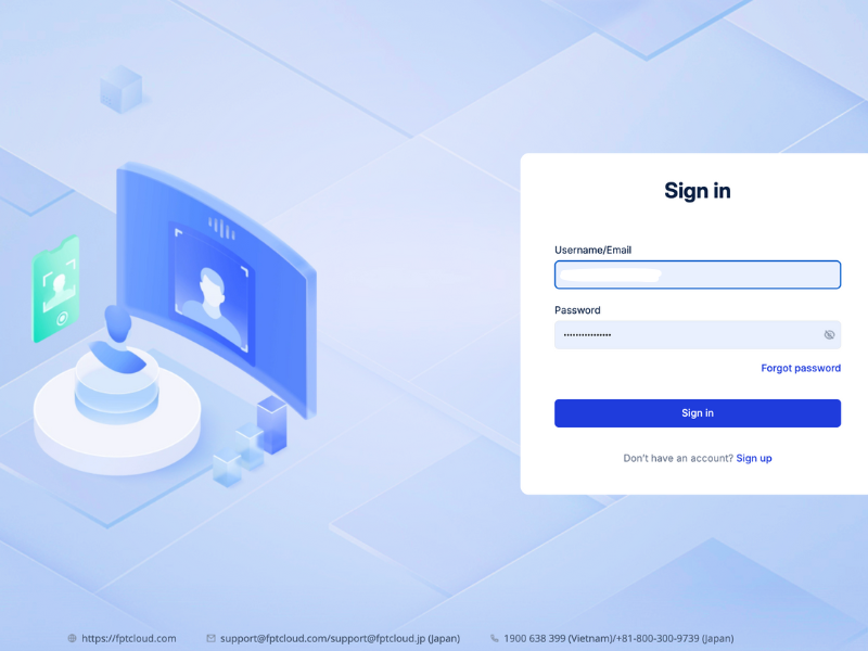 Tạo tài khoản FPT AI