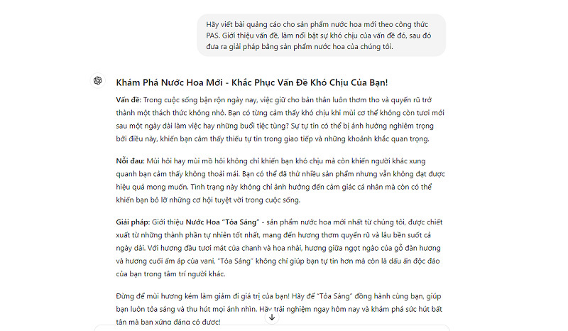 Yêu cầu prompt ai tuân theo văn phong và định dạng cụ thể