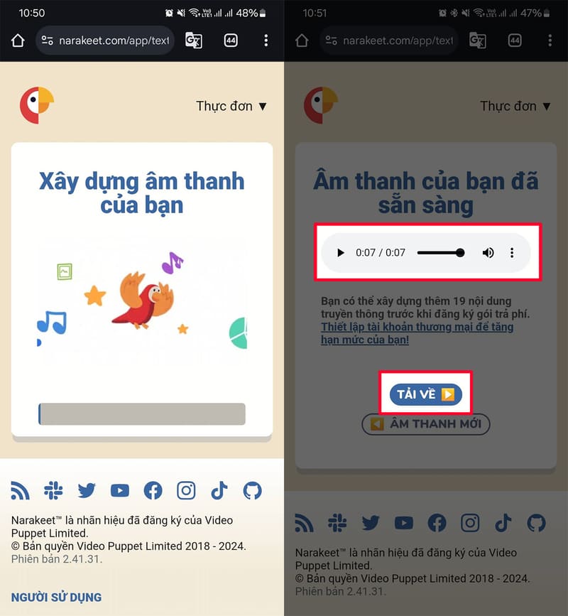 chuyển văn bản thành giọng nói ai
