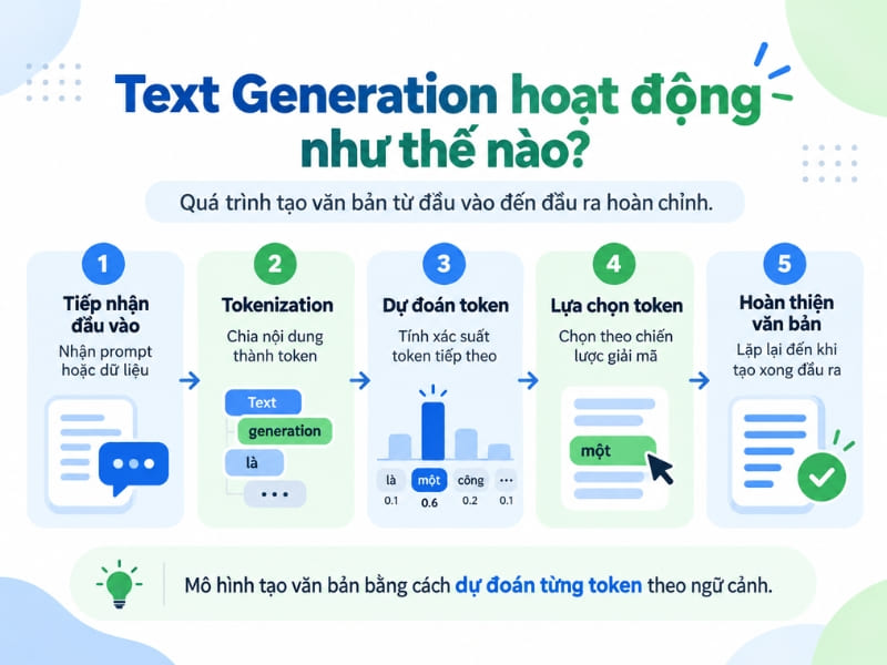 Cách thức hoạt động của Text Generation