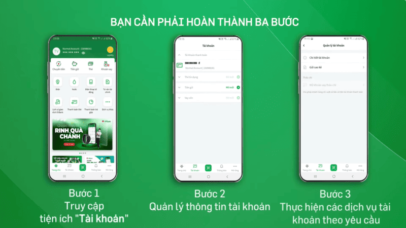 Dịch vụ ngân hàng số VPBank NEO