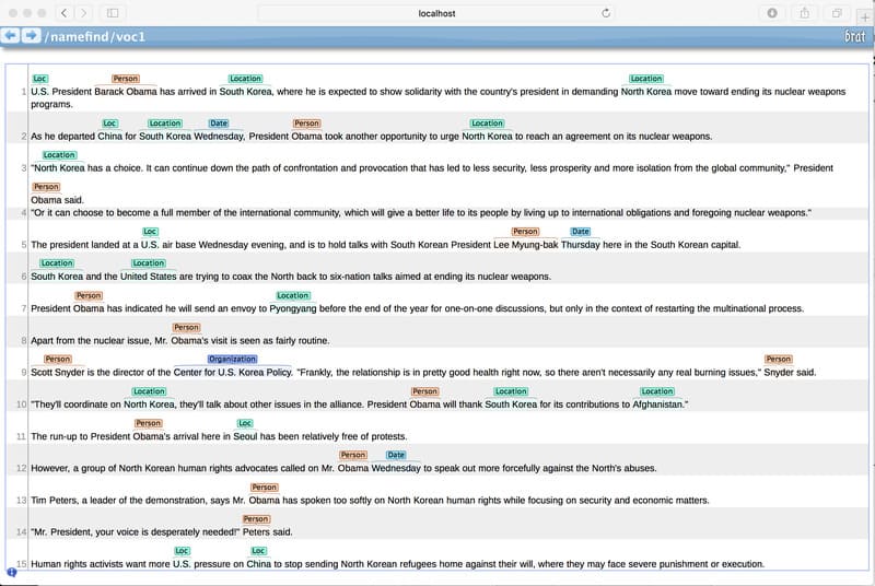 named entity recognition