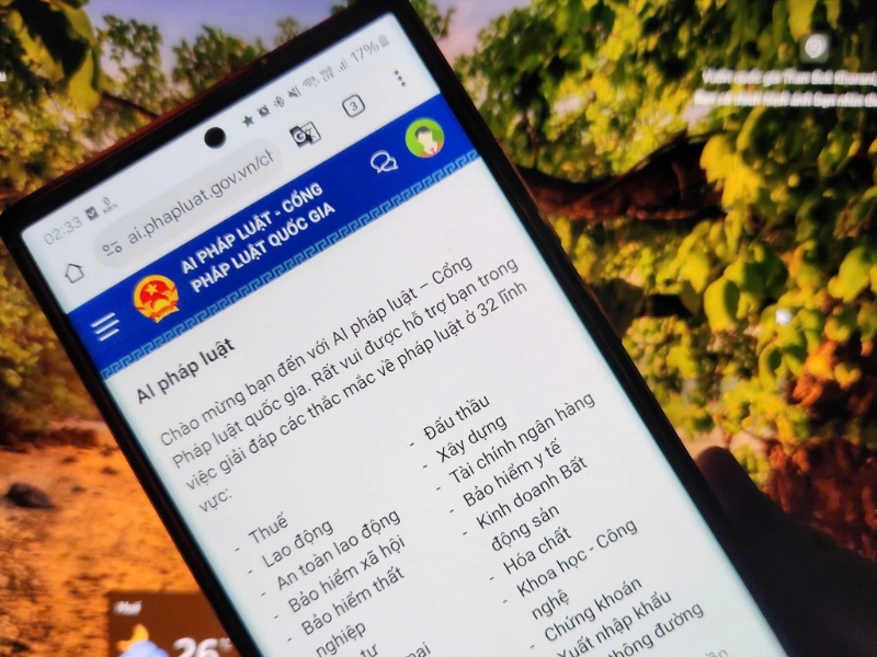 AI hỗ trợ tra cứu nhanh các văn bản pháp luật