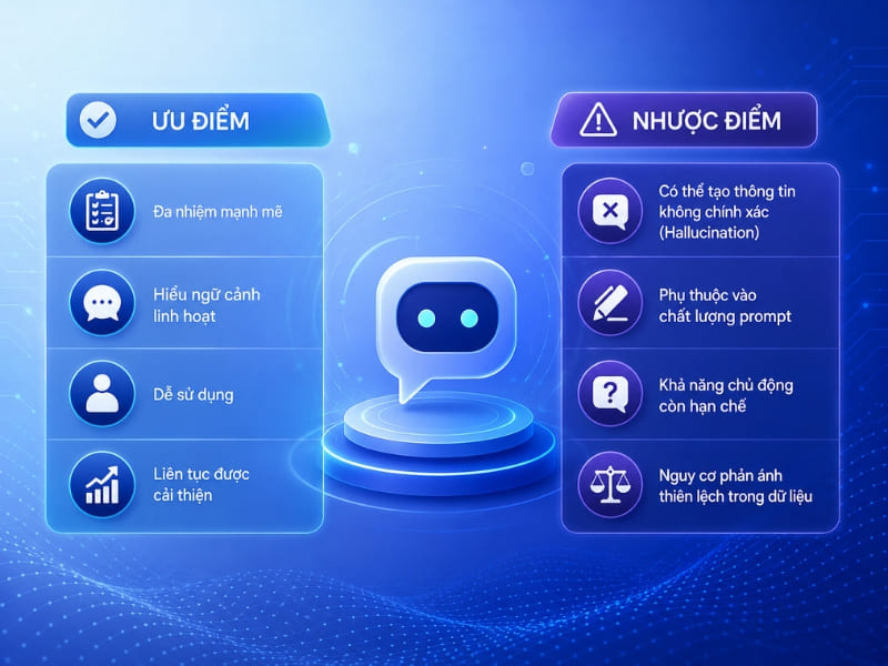 Ưu điểm và nhược điểm của 