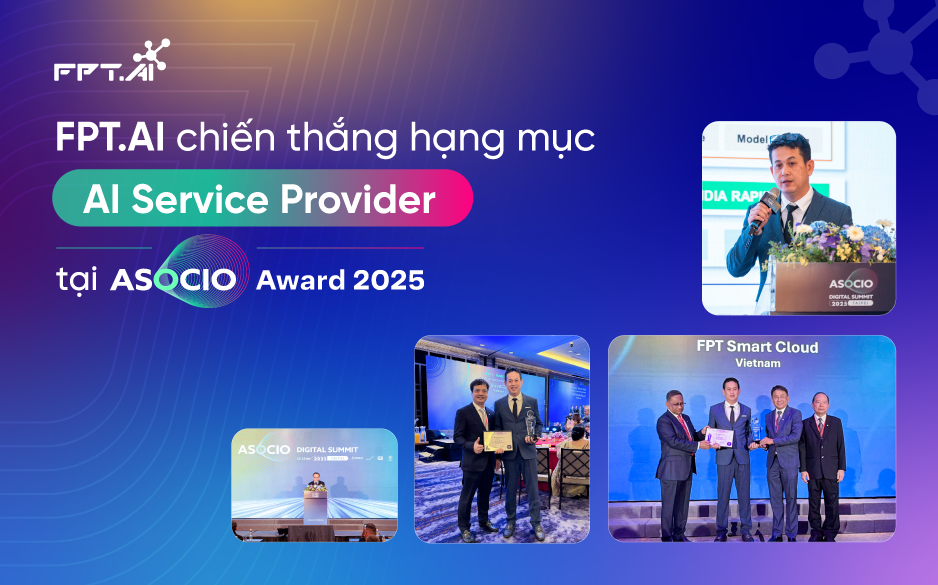 FPT.AI được Vinh Danh Với Hạng Mục AI Service Provider Tại ASOCIO Award ...