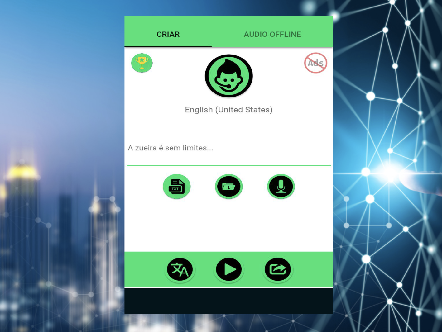 Narrator’s Voice là ứng dụng đọc văn bản thành giọng nói phổ biến trên iOS và Android