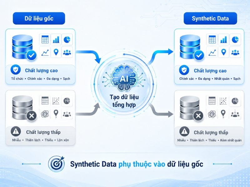 Hạn chế và thách thức của Synthetic data