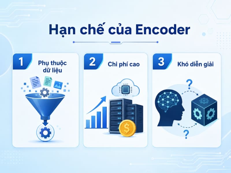 Hạn chế của Encoder
