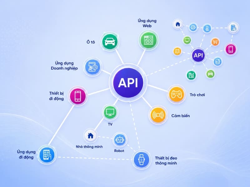 Ứng dụng của API trong thực tế