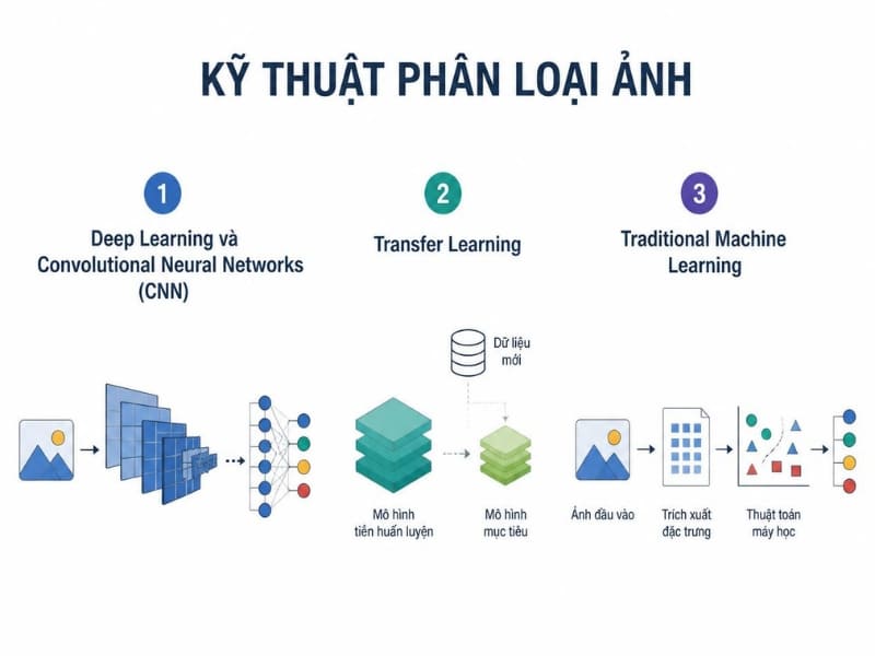 Nên chọn kỹ thuật phân loại ảnh nào 