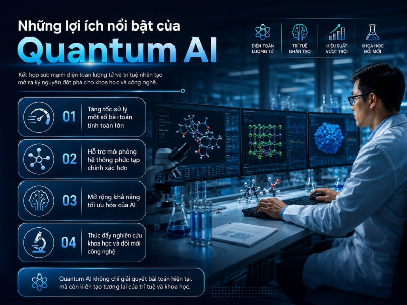 Lợi ích của Quantum AI