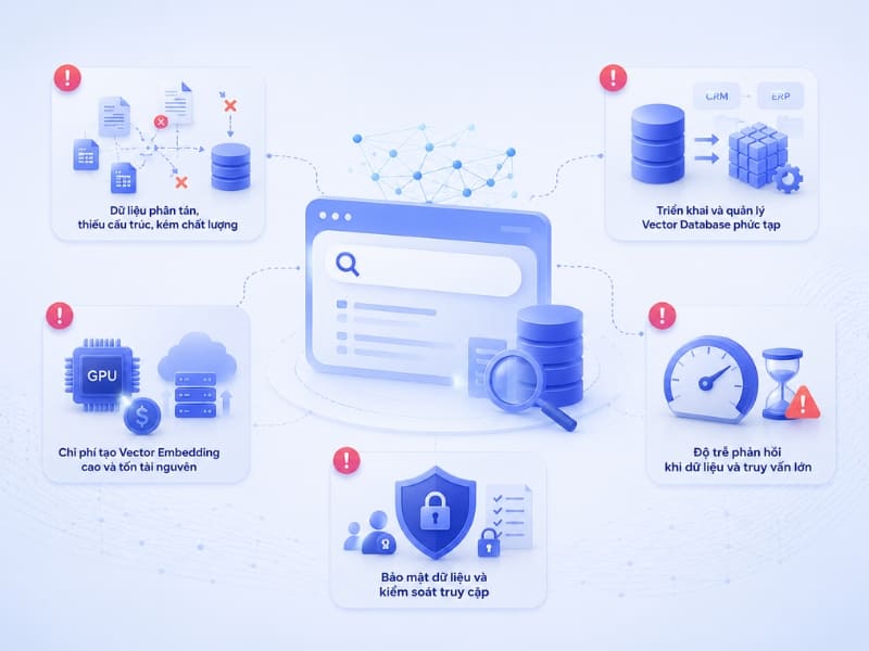 Thách thức khi triển khai Semantic Search