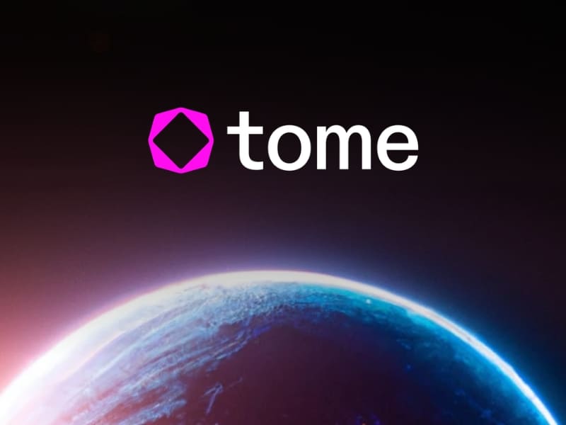 Tome AI hỗ trợ tạo slide thuyết trình tự động
